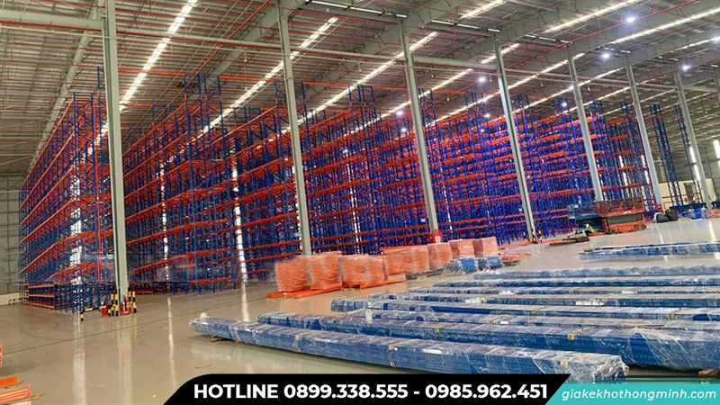 Dự án lắp đặt kệ kho Selective ICD Nam Đình Vũ
