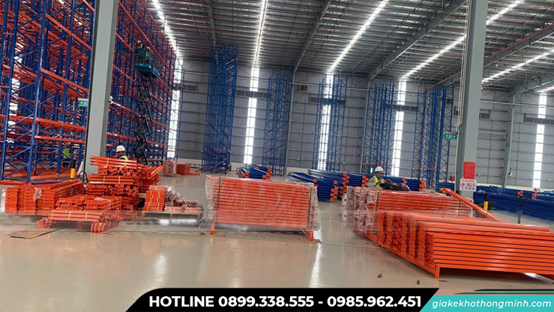Dự án lắp đặt kệ kho Selective ICD Nam Đình Vũ