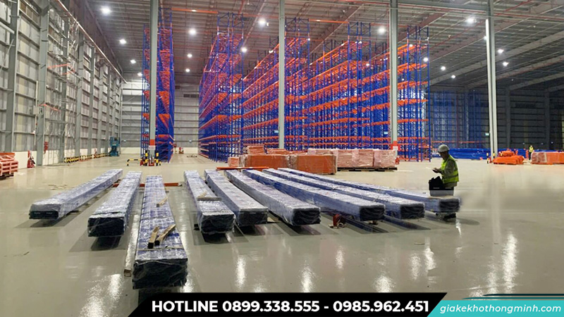 Dự án lắp đặt kệ kho Selective ICD Nam Đình Vũ