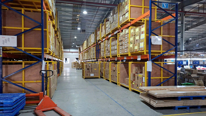 KỆ PALLET CÔNG TY MAY MẶC SÔNG HỒNG