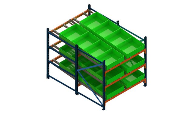 Thiết kế kệ con lăn di động
