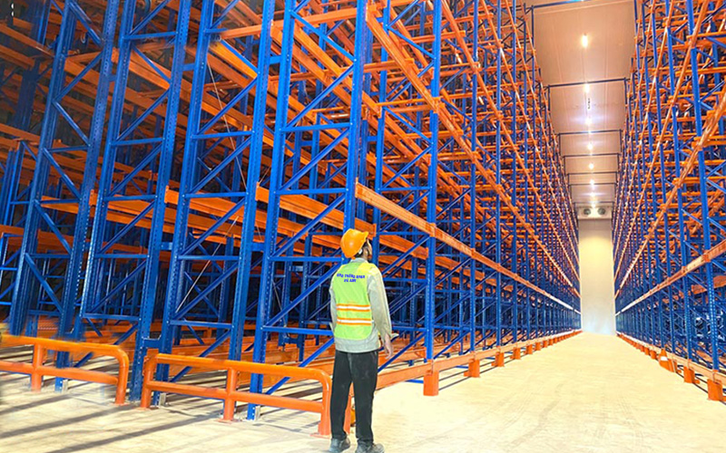 DỰ ÁN LẮP ĐẶT HỆ THỐNG KỆ KHO LẠNH