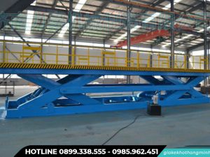 Bàn nâng thủy lực kép