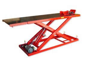 Bàn nâng xe máy thủy lực