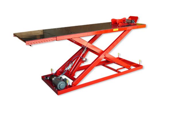 Bàn nâng xe máy thủy lực