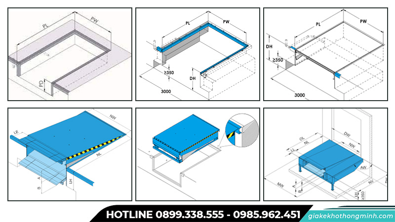 Quy trình lắp đặt sàn nâng gấp môi