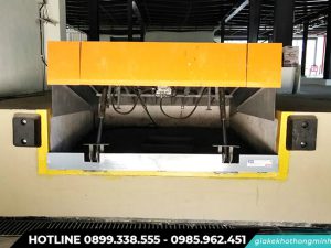 Sàn nâng thủy lực 2 xi lanh