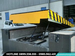 Sàn nâng thủy lực 2 xi lanh