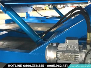 Sàn nâng thủy lực 2 xi lanh