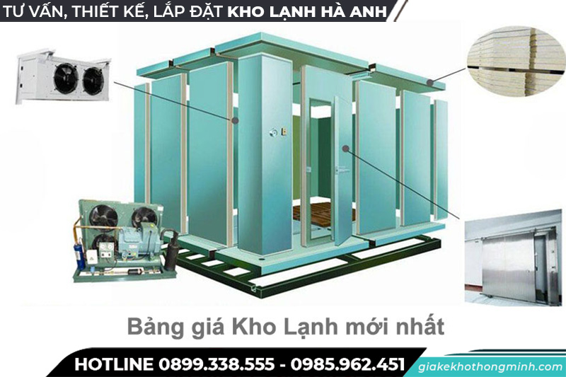 Cấu tạo kho lạnh bảo quản