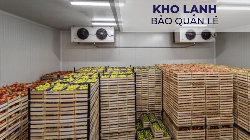 Kho lạnh bảo quản lê