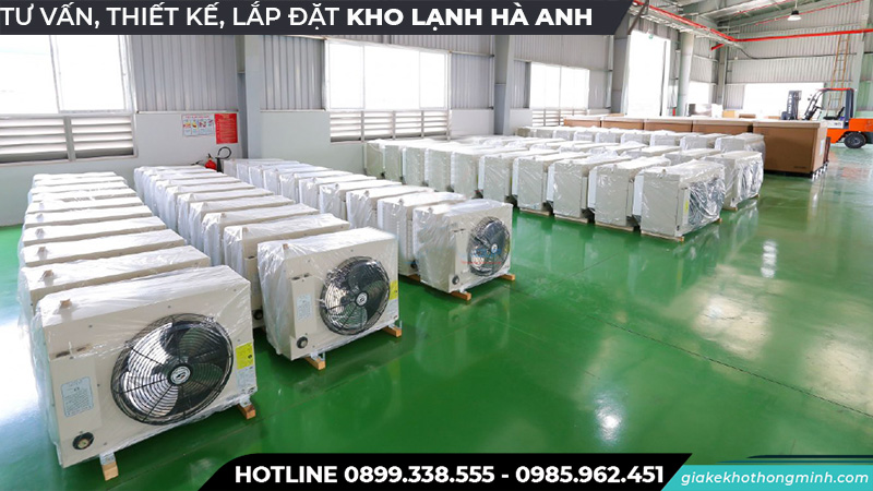 Dàn lạnh trong kho bảo quản