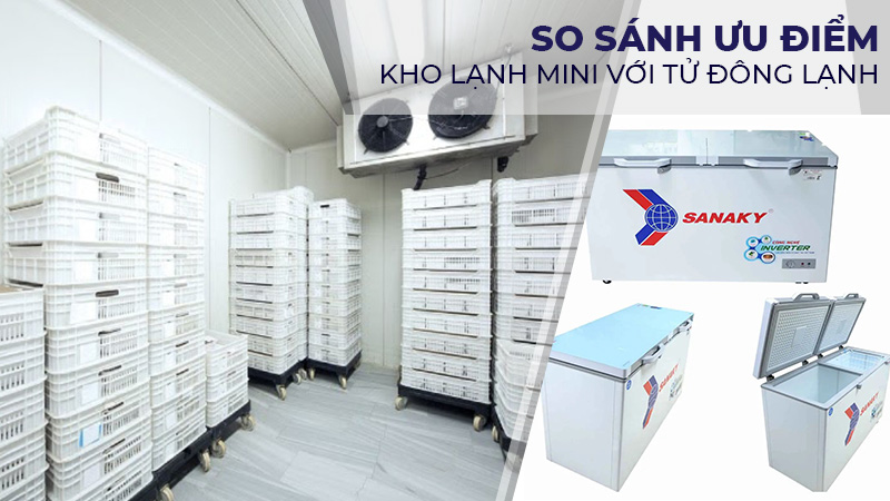 Ưu điểm của kho lạnh mini