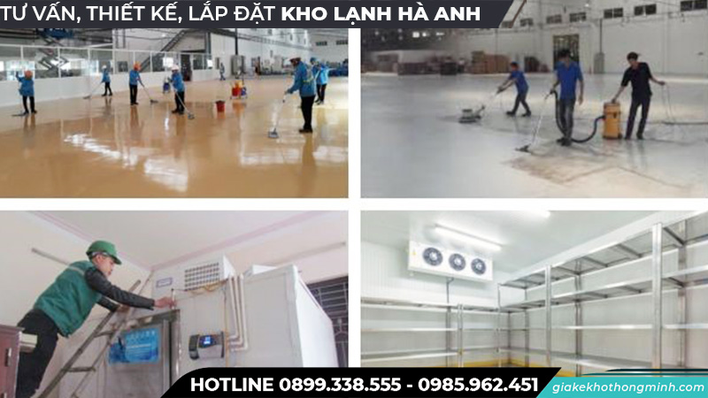 Vệ sinh kho lạnh đúng cách