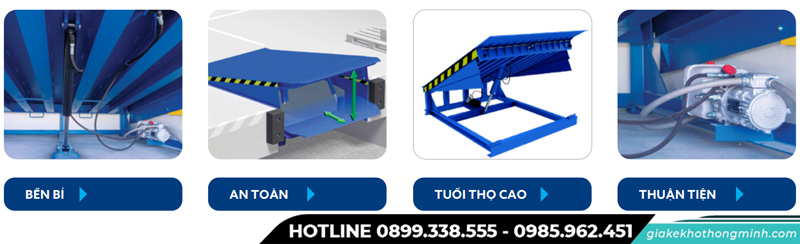 Ưu điểm của sàn nâng thủy lực kho thông minh Hà Anh