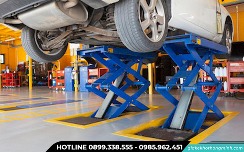 Bàn nâng thủy lực bàn giao cho Xưởng Ford