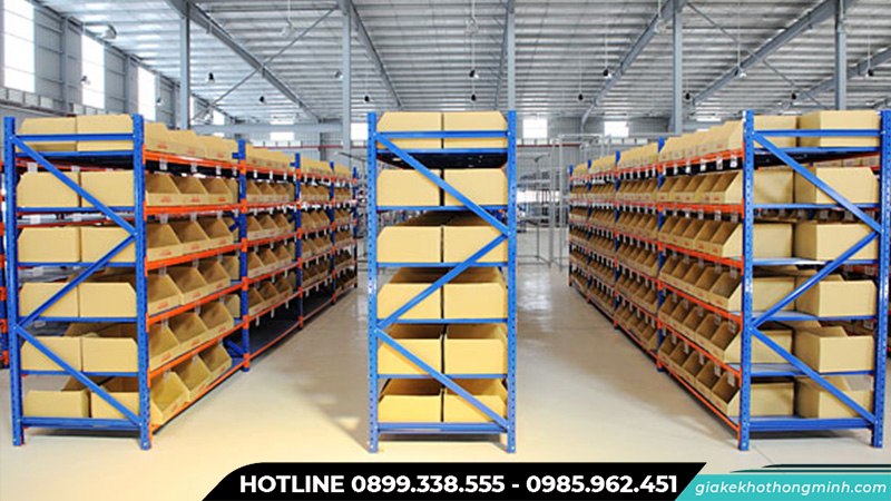 Ứng dụng kệ Shelving