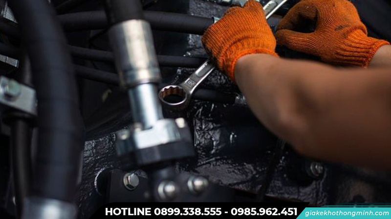 Kiểm tra các vị trí lắp ráp